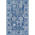 Momeni Indian Hand Tufted Area Rug, Blue - 9 ft. 6 in. x 13 ft. 6 in. COSETCOS-3BLU96D6